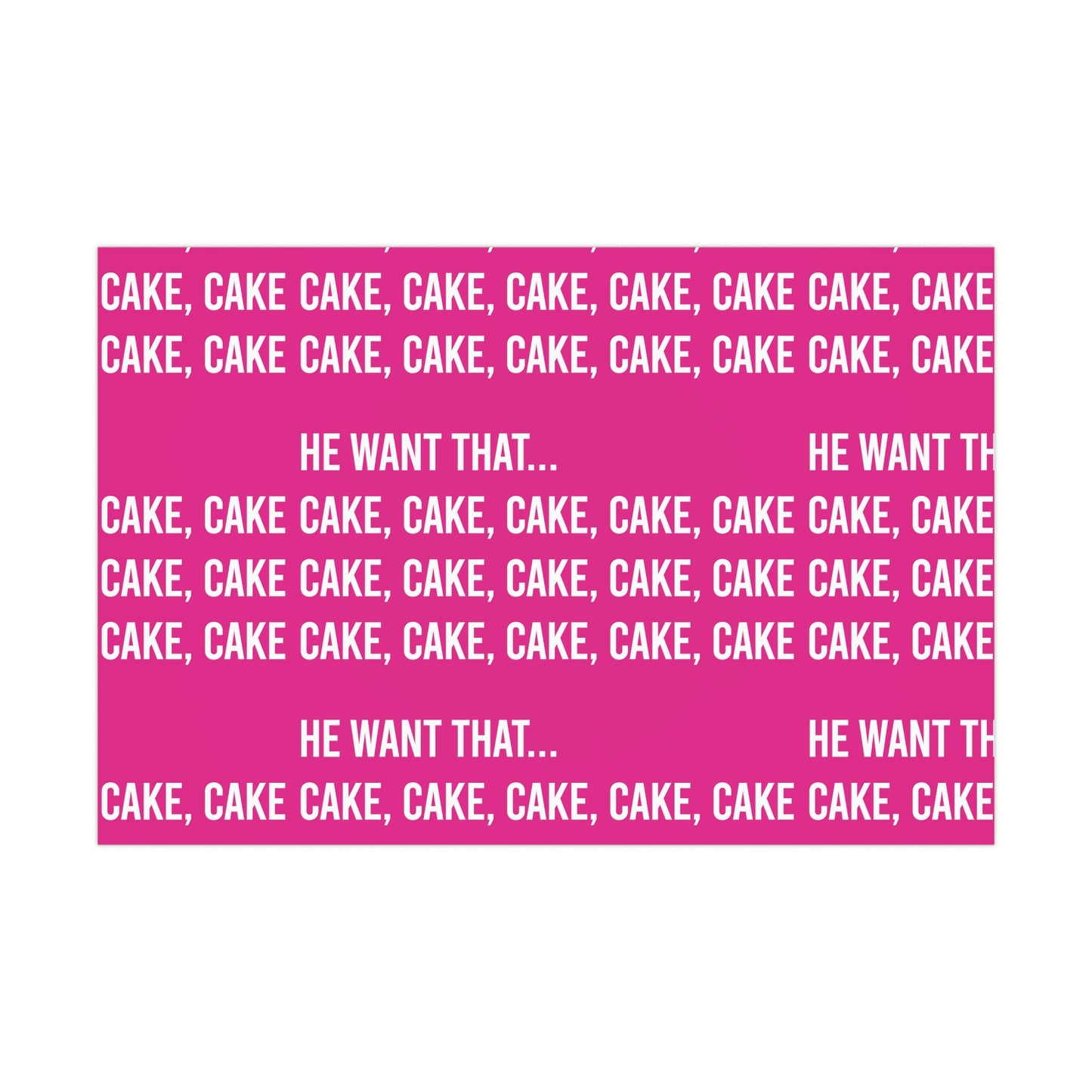 Rapping Paper | Cake Cake Cake